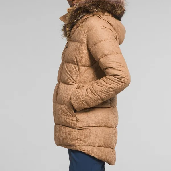 The North Face Womens Dreamer Parkina 600-Down Winter Jacket Almond Butter Sz Xs - Image 7