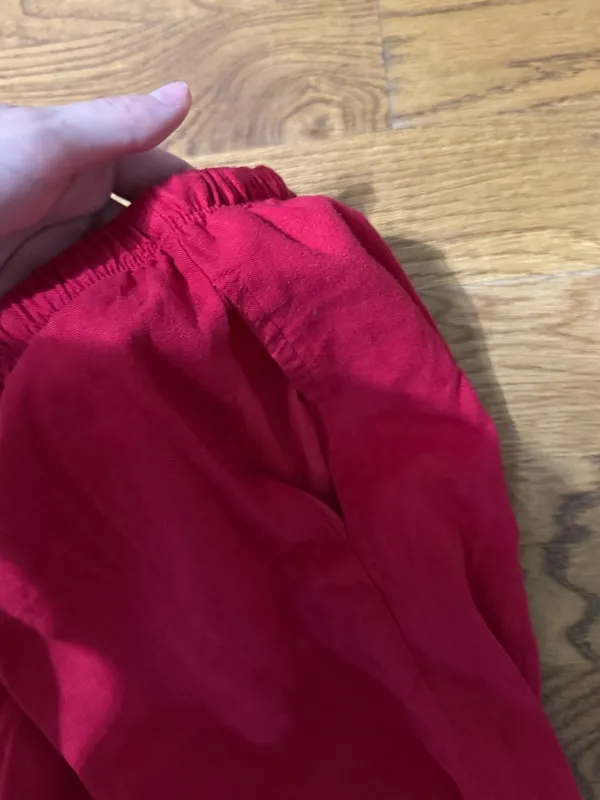 Red Wild Fable linen pants - Image 5