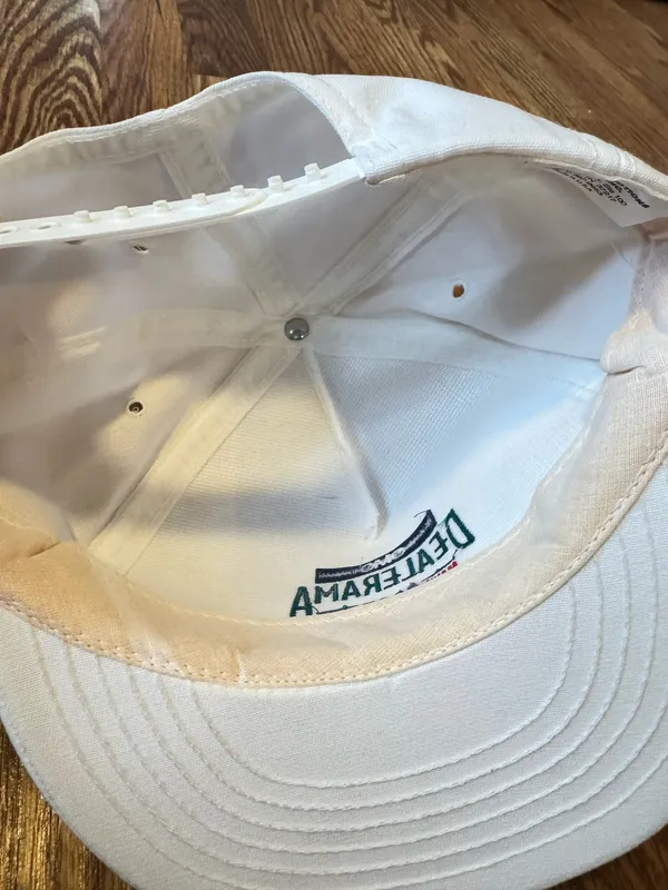 Vintage Hat White - Image 4