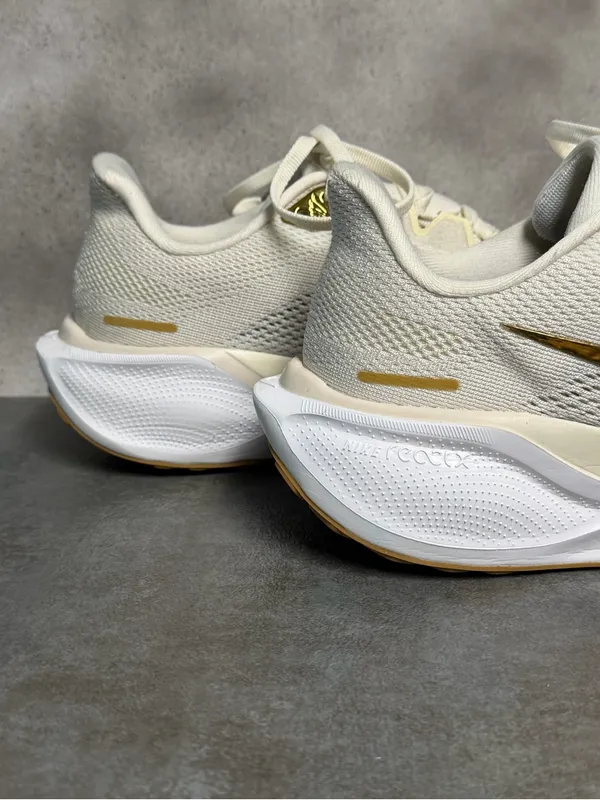 Nike Air Zoom Pegasus 41 Women's Running Shoes Light Pumice Metallic Gold Size 9 - Image 13