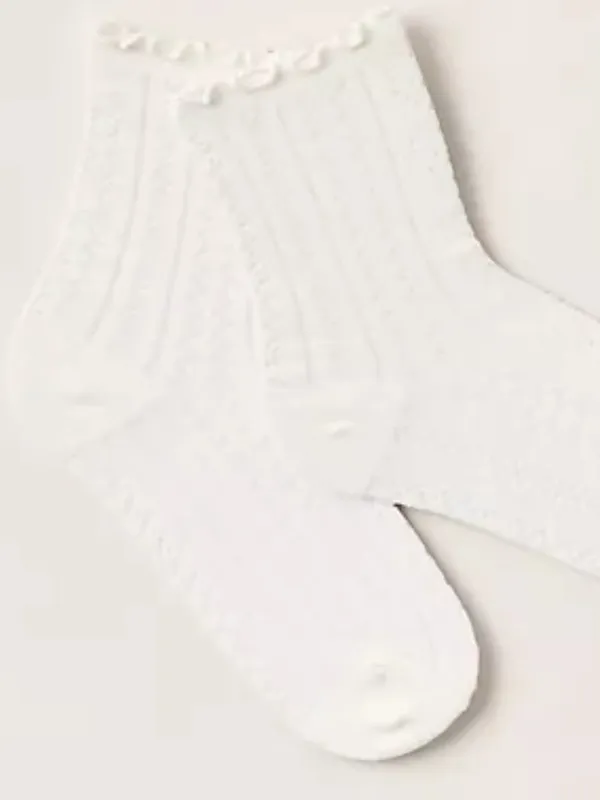 Anthropologie Pointelle Trouser Socks, Set of 2 - Image 3