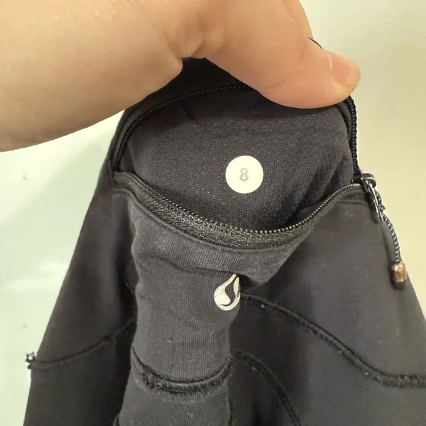 Lululemon Speed Tight Ruching Detail Leggings Size 8 - Image 7