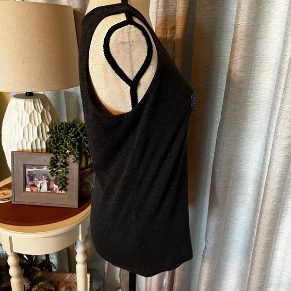 Harley-Davidson Dothan‎ Alabama grey women's tank top size Large L - Image 3