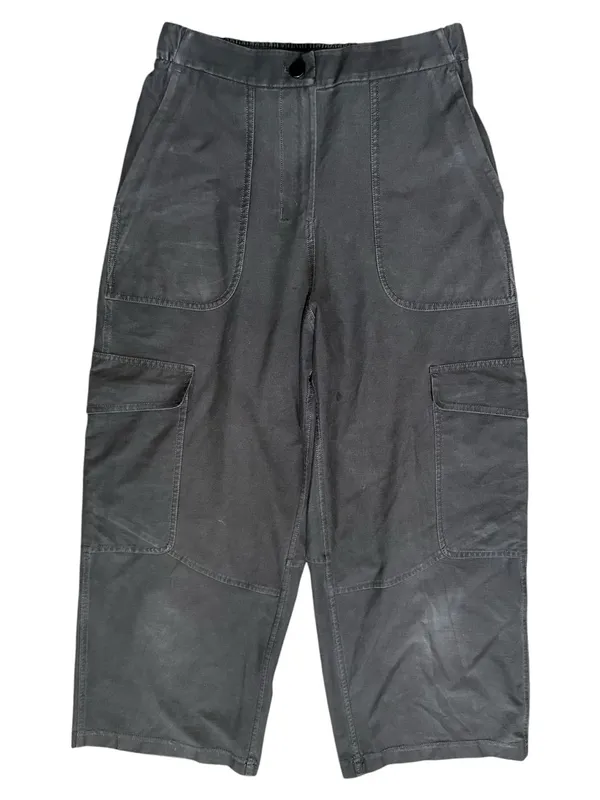 Lululemon 27 Graphite Gray Light Utilitech Cargo Pocket High Rise Cropped Pants - Image 5