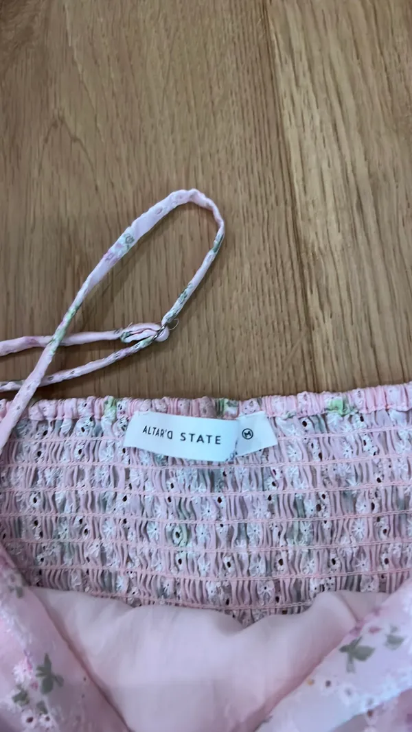 Altar'd State floral pink Dress - Image 2