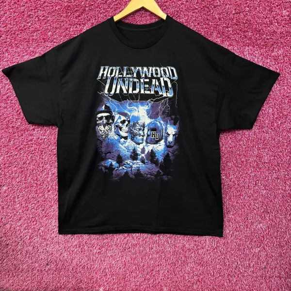 Hollywood Undead Mount Crush More Black T-Shirt XL - Image 3