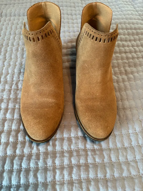 Lucky Brand Booties Ankle Suede - Image 3