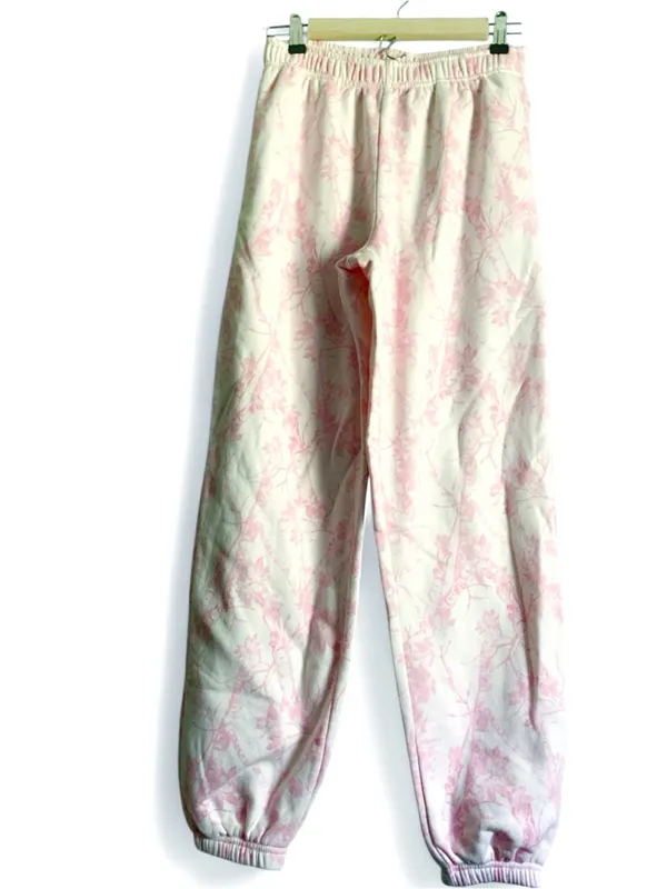 No Boundaries Jogger Sweatpants Light Pink Printed Camo S - Image 6