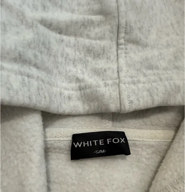 White Fox Archive 6.0 Oversized Hoodie Cloudburst - Image 4