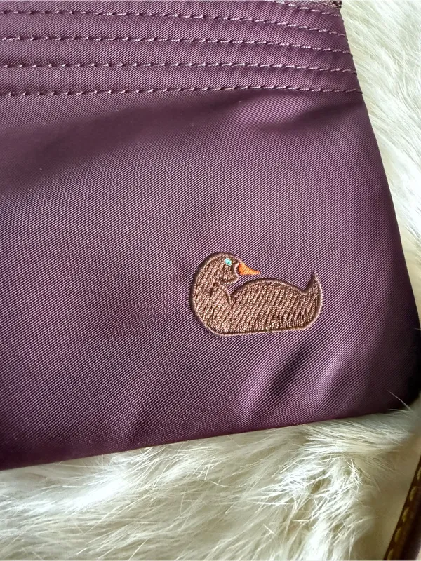 Dooney and Bourke Vintage 2000’s North South Triple Zip Crossbody Bag - Image 2