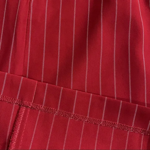 Etophe Studios Women Stripped Red Casual Good Girl‎ Dress Size Small - Image 8