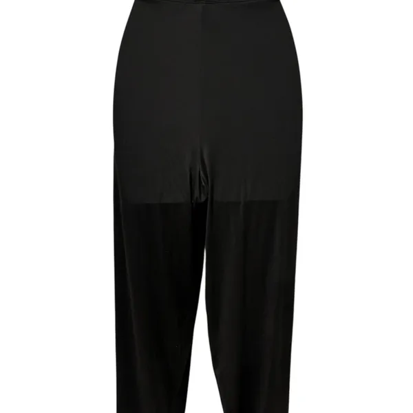 Elegant Black Women's Sleepwear Pants. Drawstring & Elastic Waist Size L - Image 6