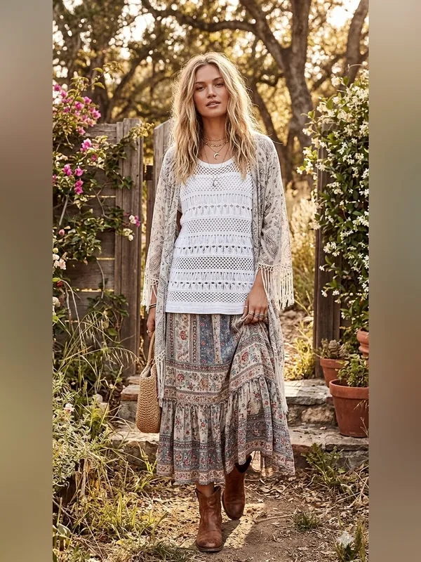 Dressbarn white Crochet Open Weave Short Sleeve Sweater Top XL New - Image 2