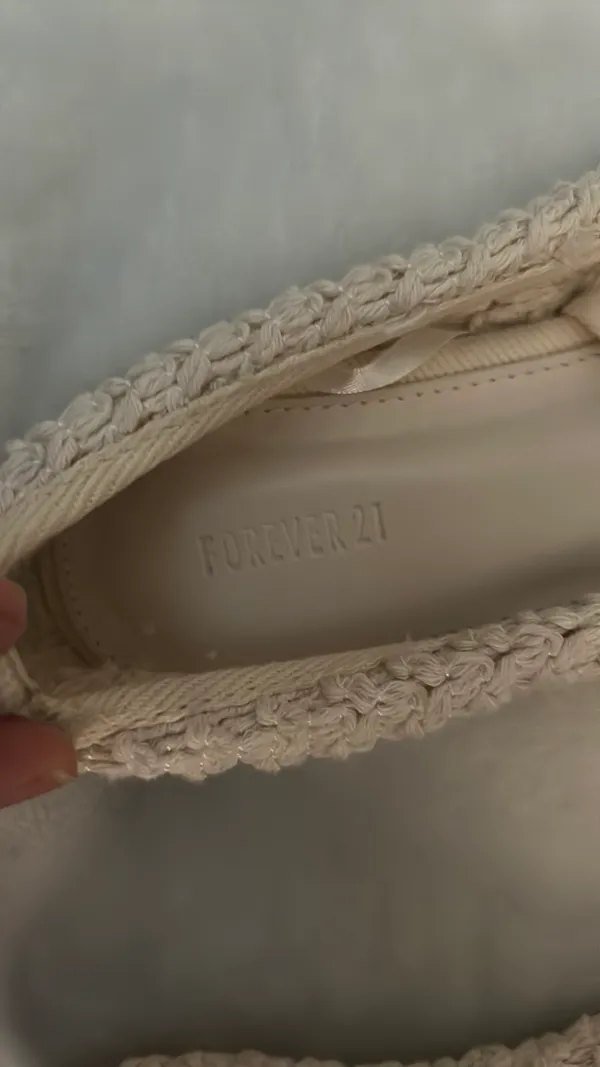 Forever 21 crochet sandal flats - Image 3