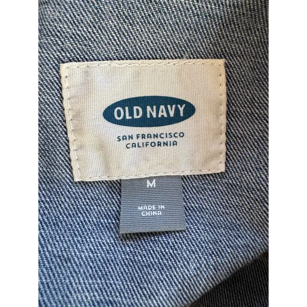 Old Navy Medium Wash Denim Jacket - Image 8