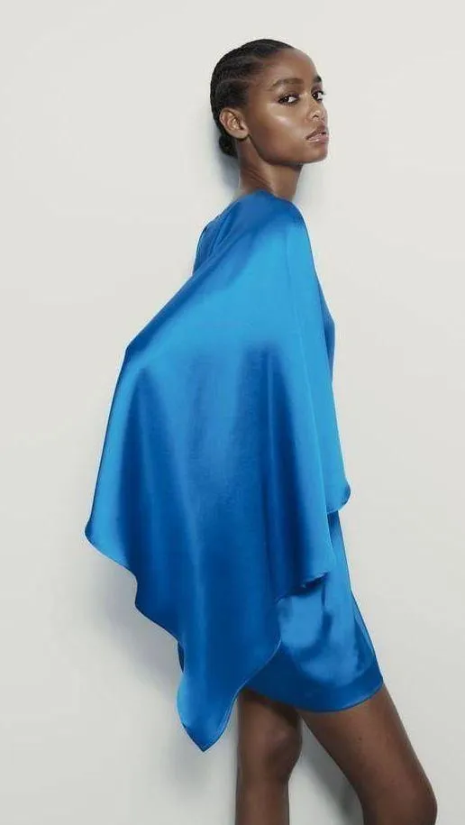 ZARA dress ultra wide sleeve mini coctail party wedding - Image 7