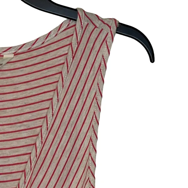 Matilda Jane Women's Top Take The Wheel Tee Striped V-Neck Flowy Tank Small‎ NWT - Image 4