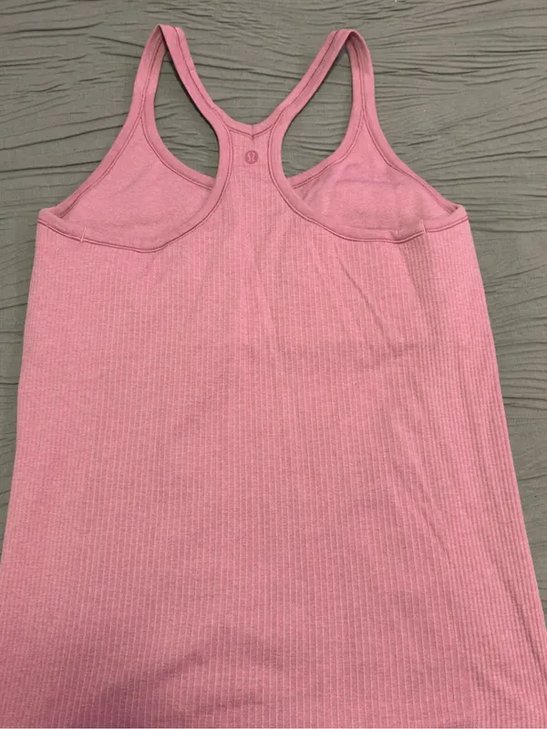 lululemon athletica Ribbed Racerback Tank - Dusty Rose - Image 2