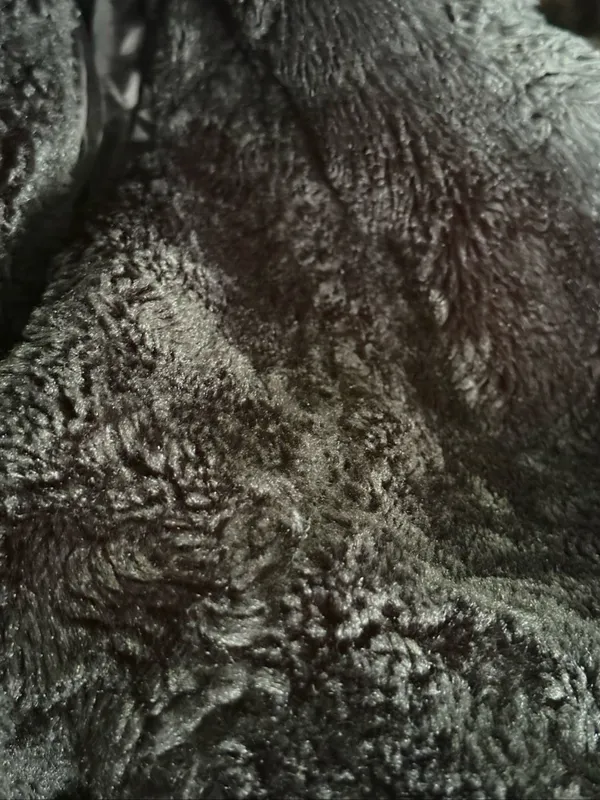 Wilsons Leather Jackets & Coats | Wilsons Leather Black Faux Shearling Teddy L - Image 4