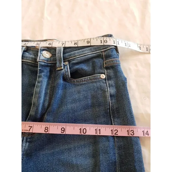 7 For All Mankind Jeans High-Waisted Ankle Skinny 24 - Image 11