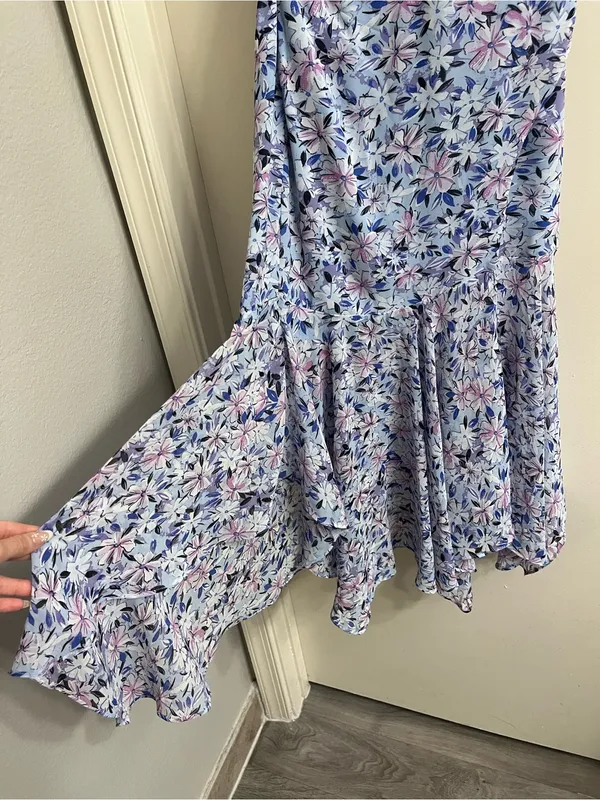 ASTR Santorini One Shoulder Midi Dress Small - Image 5