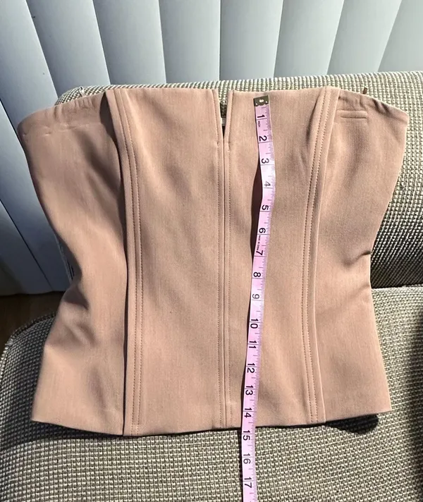 ZARA Beige/Tan  Bustier - Image 12