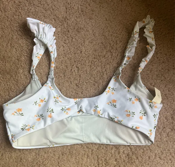 Aerie Floral Bikini Top - Image 2