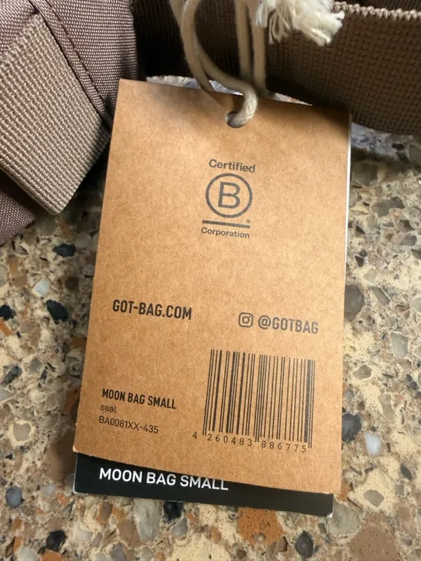 GOT‎ BAG Small Moon Bag NWT TikTok Logo - Image 5