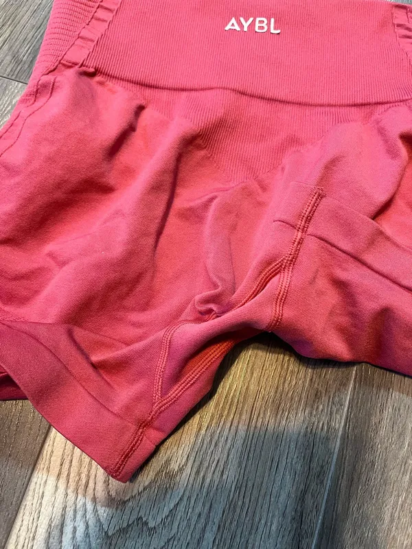 AYBL Balance V2 Seamless Shorts in Dusty Rose - Image 6
