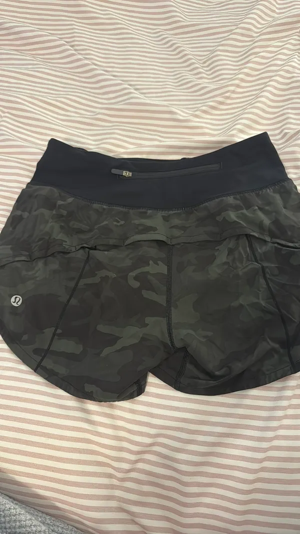 Lululemon Camo Speed Up Shorts  - Image 2