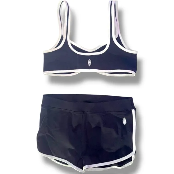 NWOT Free People Movement Duet Mini Bra & Micro Shorts Set – Size XL - Image 7