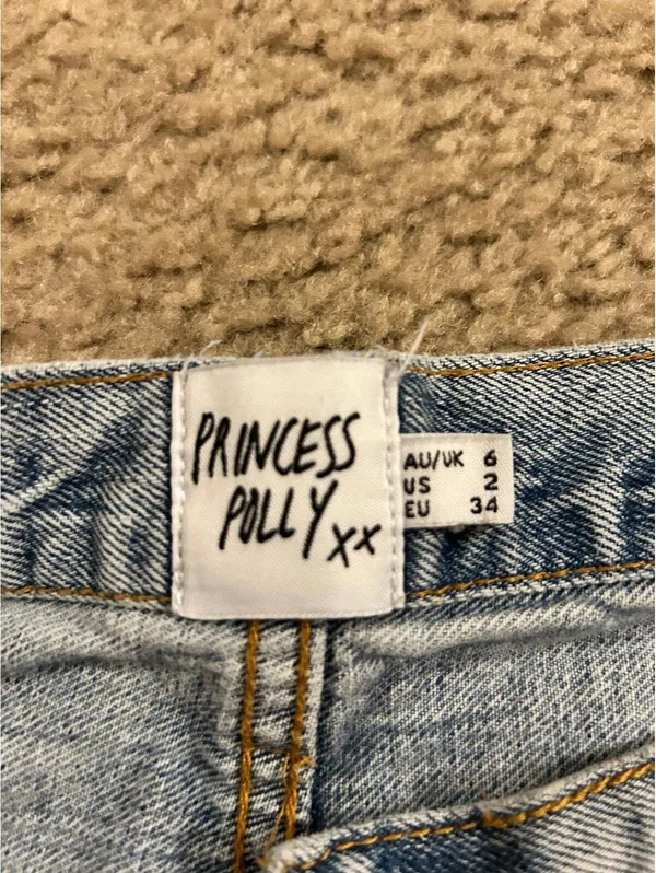 Jeans bc20 princess polly size 2 light color great condition - Image 2
