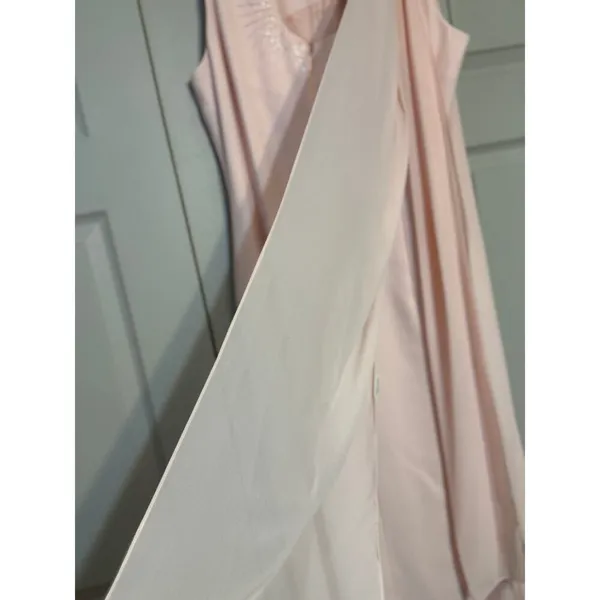 Vintage Liz Claiborne Night Pink‎ Formal Dress Size 10 - Image 2