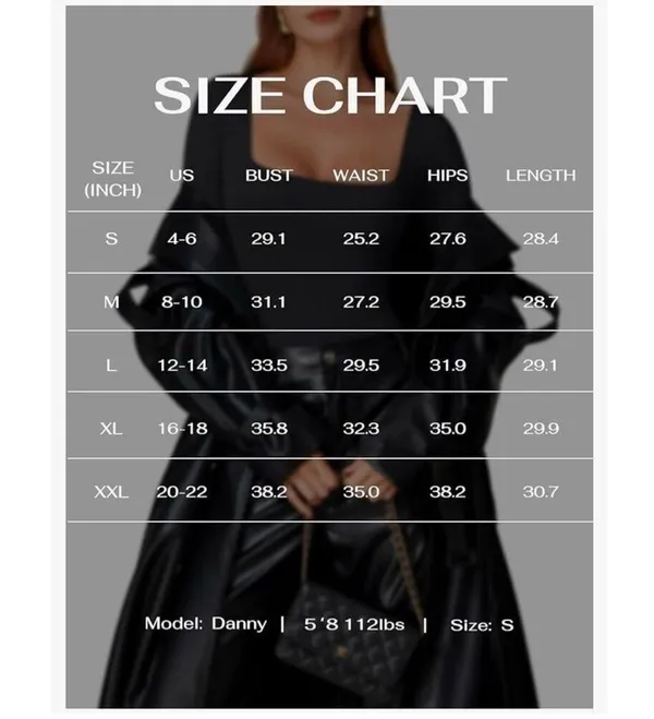 NEW REORIA Basic Square Neck Double Lined Long Sleeve Bodysuit M Black Size M - Image 3