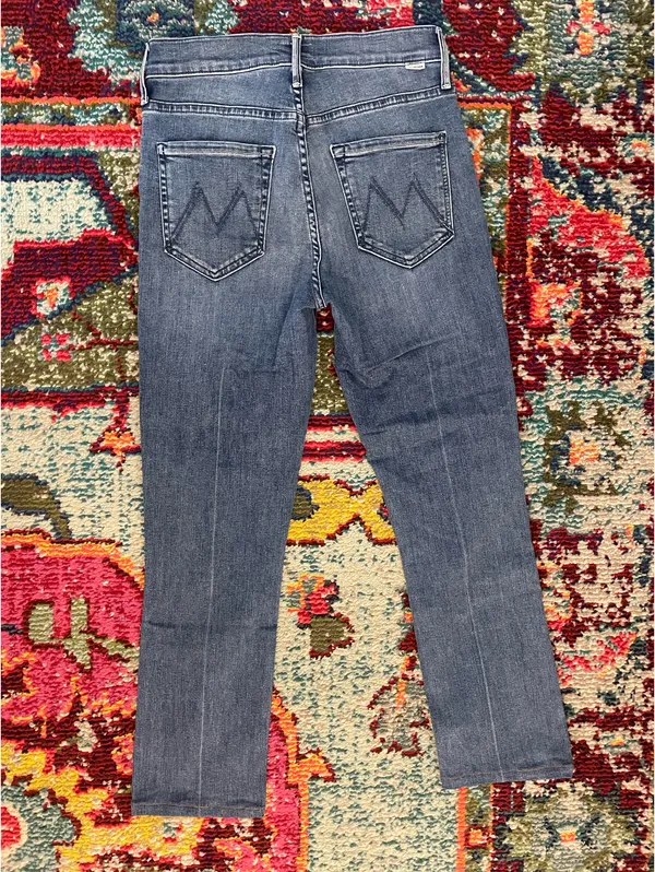 MOTHER Denim Midrise The Dazzler Ankle 26 - Image 2