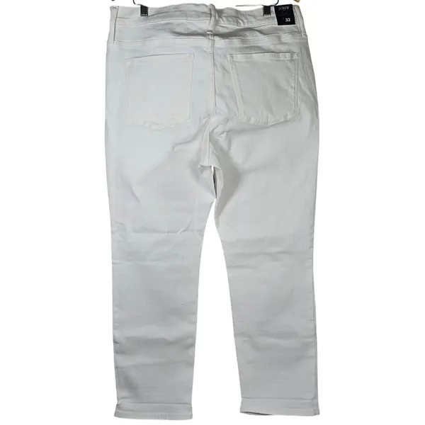 J. Crew Factory Slim boyfriend jean in all-day stretch 33‎ BO673 NWT - Image 2