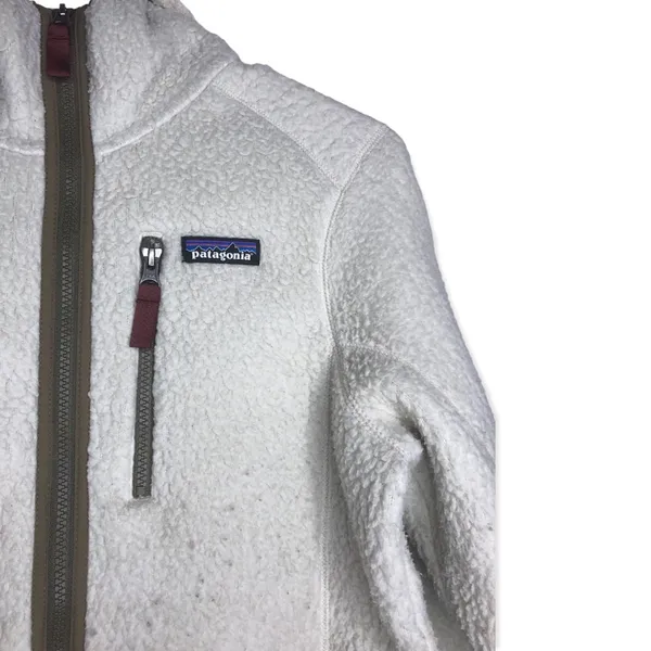 Patagonia Retro Pile Hoody Pelican Medium Flawed - Image 5