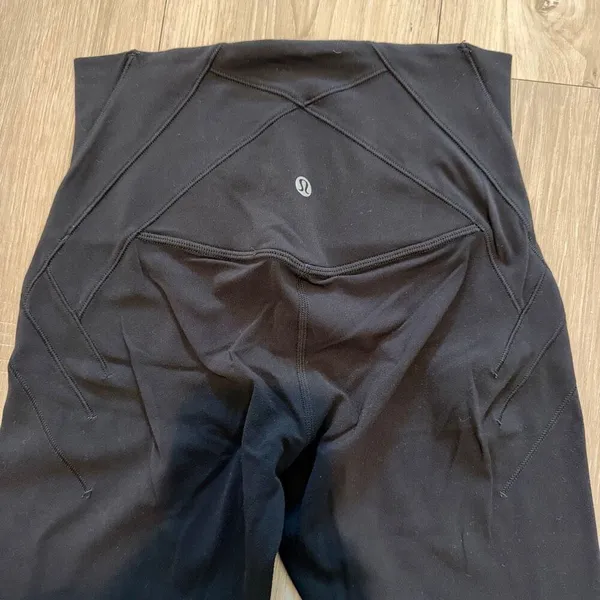 Lululemon Nulu Fold High Rise Yoga Tight Black - Image 7