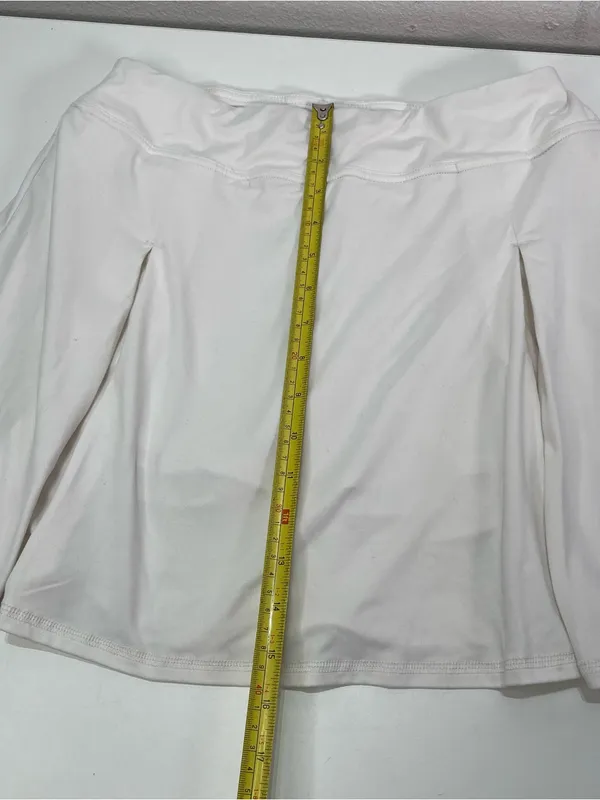 Soybu Athletic Skort White Tennis Golf Skirt Casual Women's M - Image 3