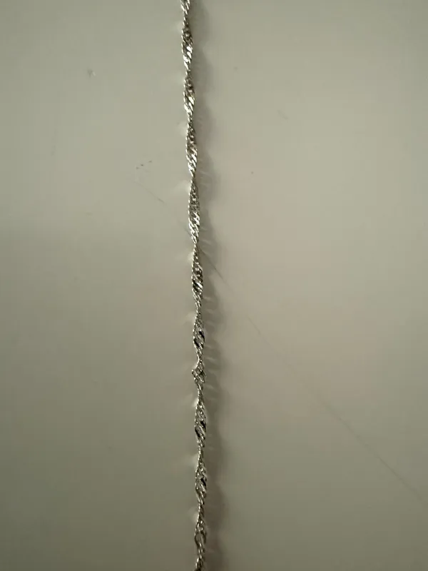 Caitlyn Minimalist Necklace Silver - Image 2
