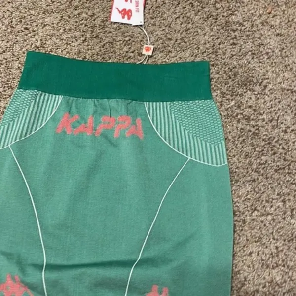 Kappa skirt.Authentic Leszno Knit Skirt Green M - Image 5