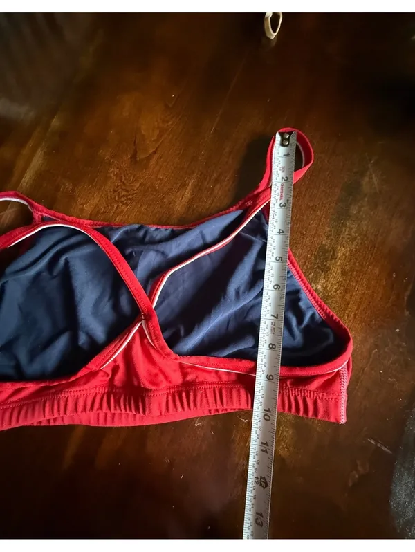 Waterpro Red Lifeguard Swim Top Medium - Image 6