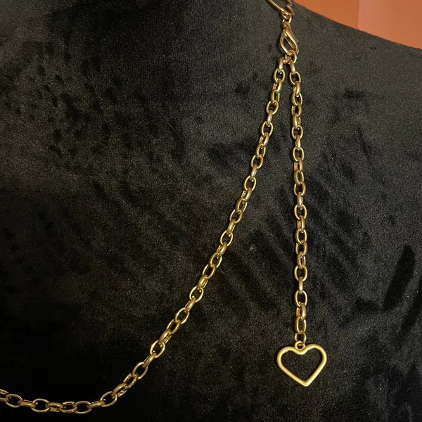Heart belly chain Gold - Image 3