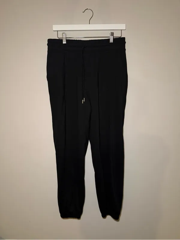 Sage Collective Black Drawstring Joggers Women’s M Size M - Image 3