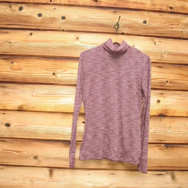 Lululemon &go Take-Off Long Sleeve Top Heathered Bordeaux Drama - Image 4