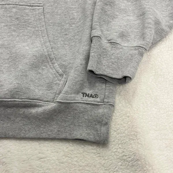 Aritzia Women's Grey Hoodie - Image 2