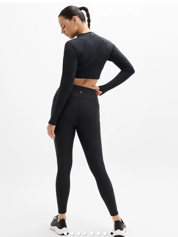 Athleta Black High-Rise Performance Leggings - Image 4