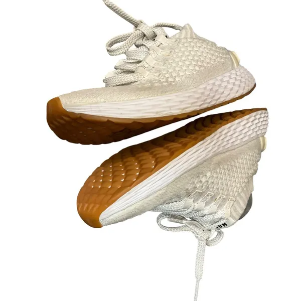 Nobull White Knit Running Shoes Size 7.5 Womens Lightweight Breathable Athletic - Image 9