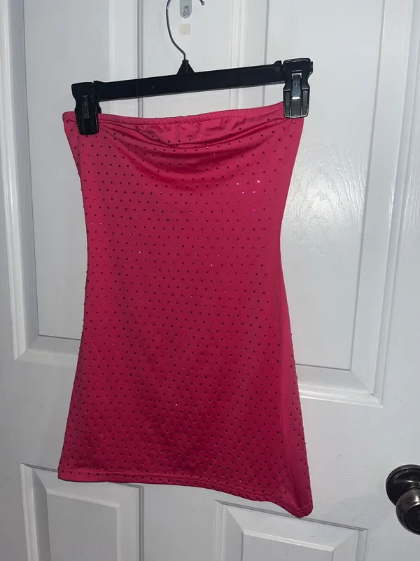 Pretty Little Thing Mini Dress With Gloves - Image 3