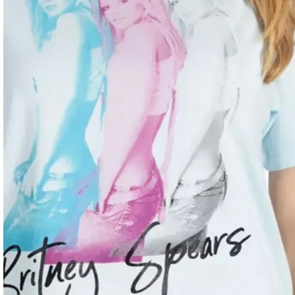 Britney Spears Licensed Women’s Soft Short Sleeve Tee shirt. - Image 3